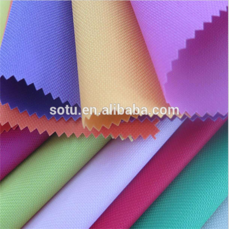 300d Polyester Oxford Fabric Pu Coating For Bags Luggage Sofa Table Cloth